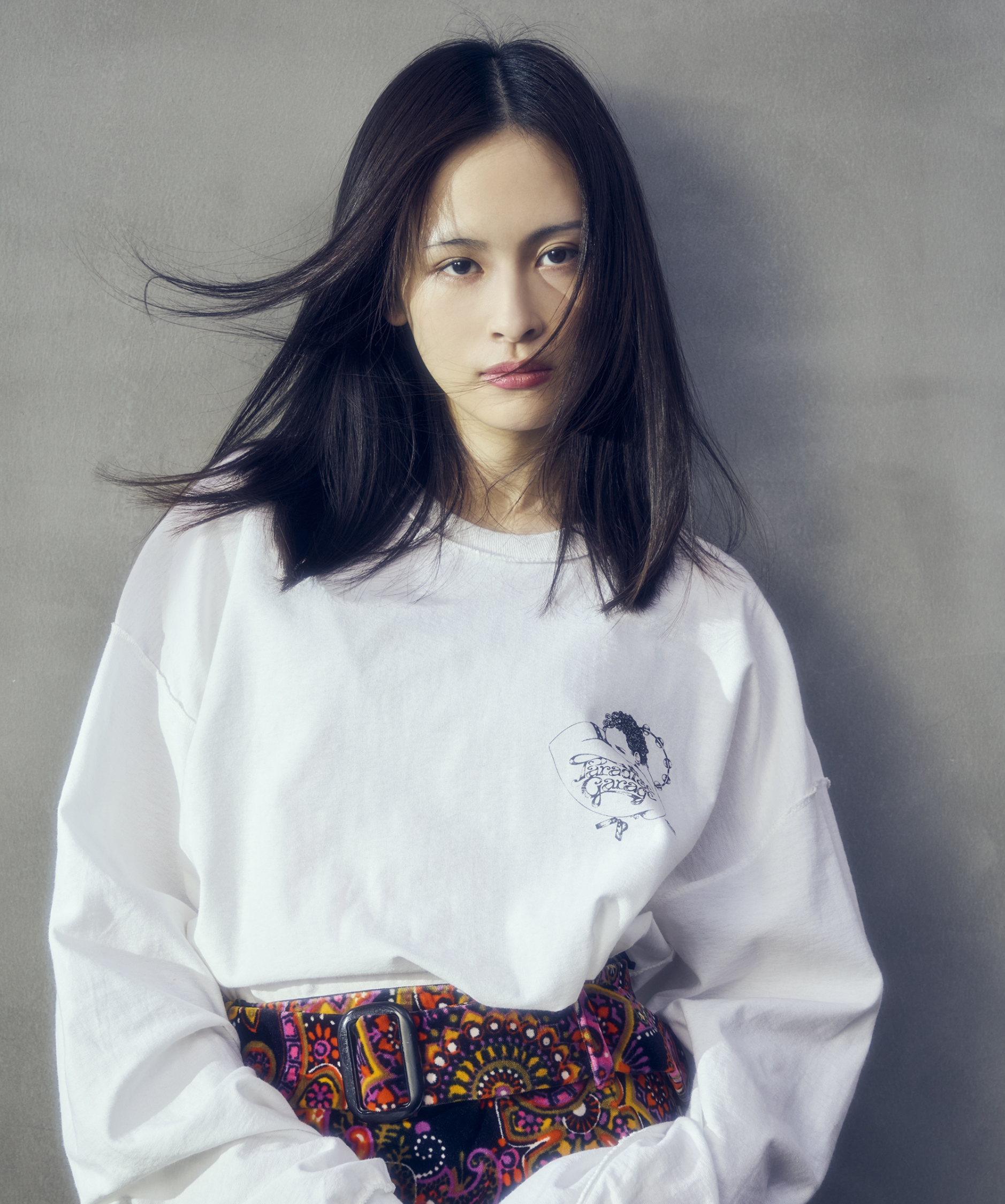 PARADISE GARAGE LS T-SHIRT (LEFT CHEST)