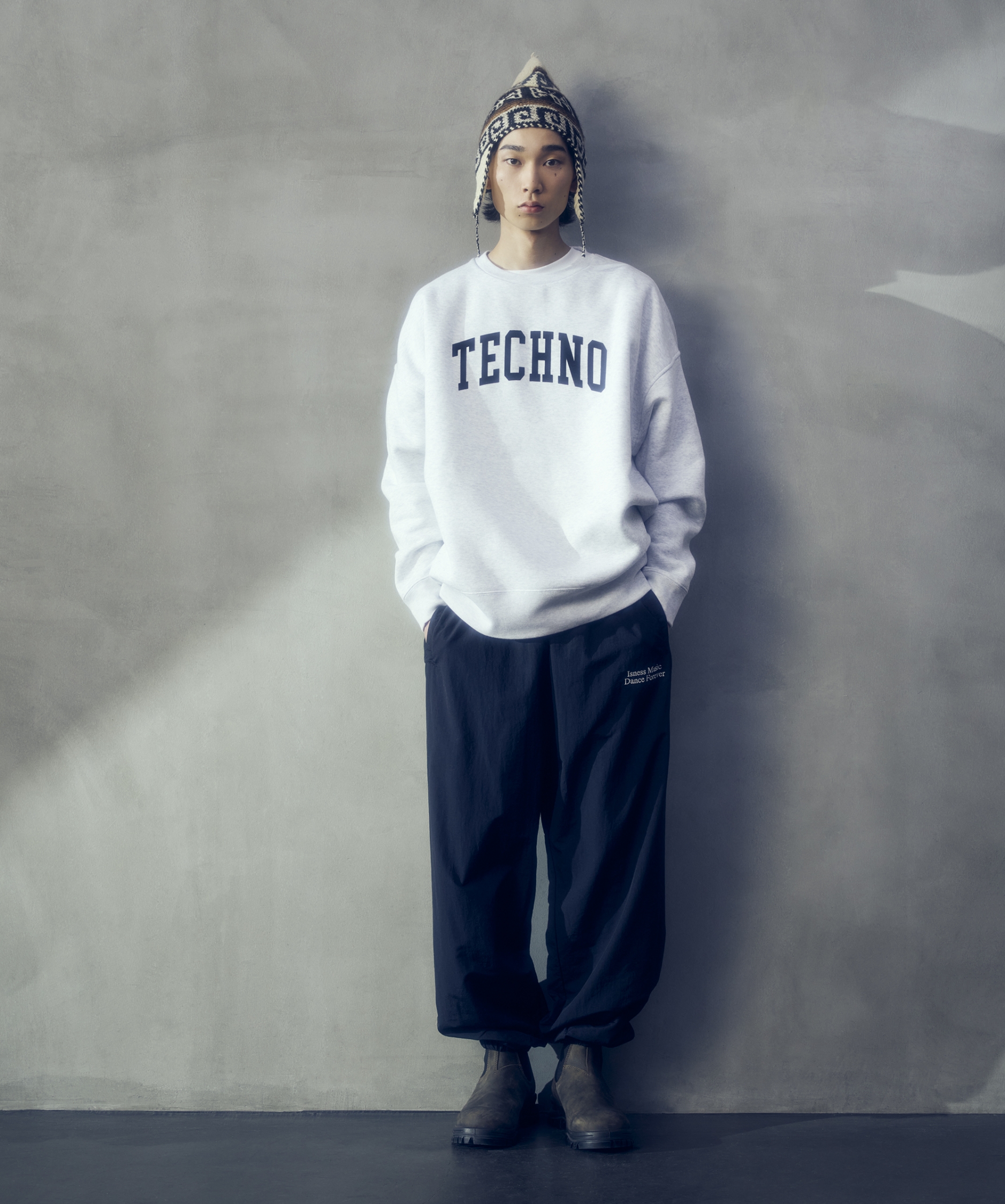 TECHNO FLOCKY LS T-SHIRT